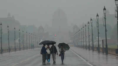 IMD issues yellow alert in Delhi for next two days, warns of rain and gusty winds