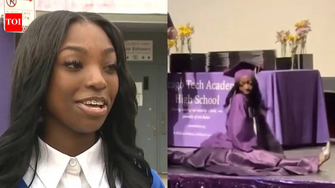 Chicago student kicked out of graduation ceremony, denied diploma after doing 'split' on stage