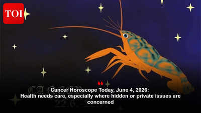 Cancer Horoscope Today, June 4, 2026: Health needs care, especially where hidden or private issues are concerned