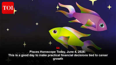 Pisces Horoscope Today, June 4, 2026: This is a good day to make practical financial decisions tied to career growth