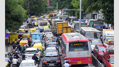 Commuters stuck for hours as jams choke Bengaluru