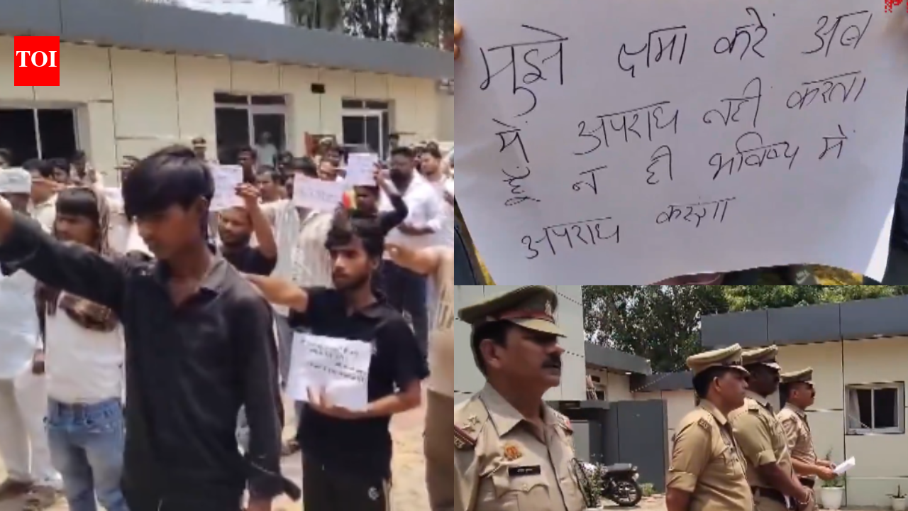 ‘Please forgive us, Yogi ji’: Criminals pledge to reform, quit crime under police rehabilitation initiative in Ghaziabad