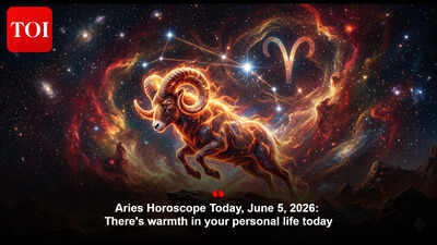 Aries Horoscope Today, June 5, 2026: There's warmth in your personal life today