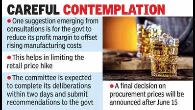 Panel reviews liquor procurement prices amid border smuggling fears