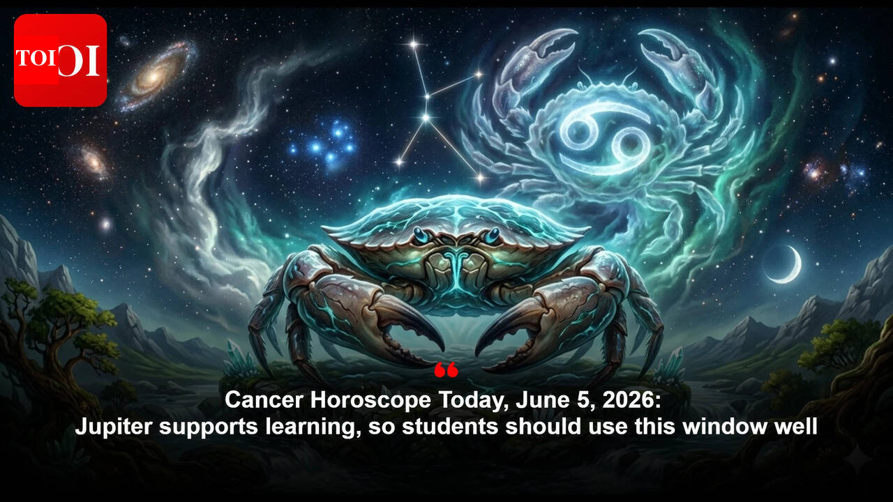 Cancer Horoscope Today, June 5, 2026: Jupiter supports learning, so students should use this window well