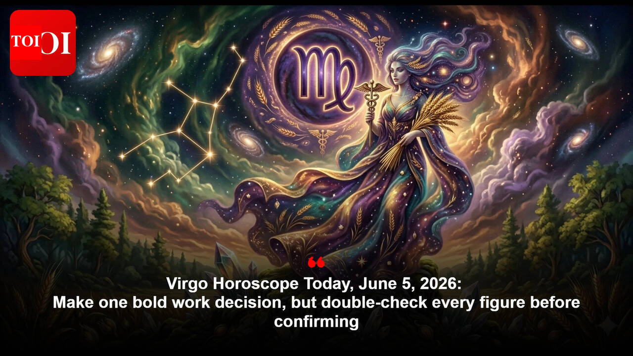 Virgo Horoscope Today, June 5, 2026: Make one bold work decision, but double-check every figure before confirming