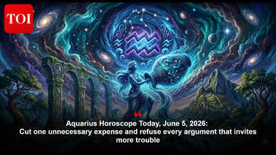 Aquarius Horoscope Today, June 5, 2026: Cut one unnecessary expense and refuse every argument that invites more trouble