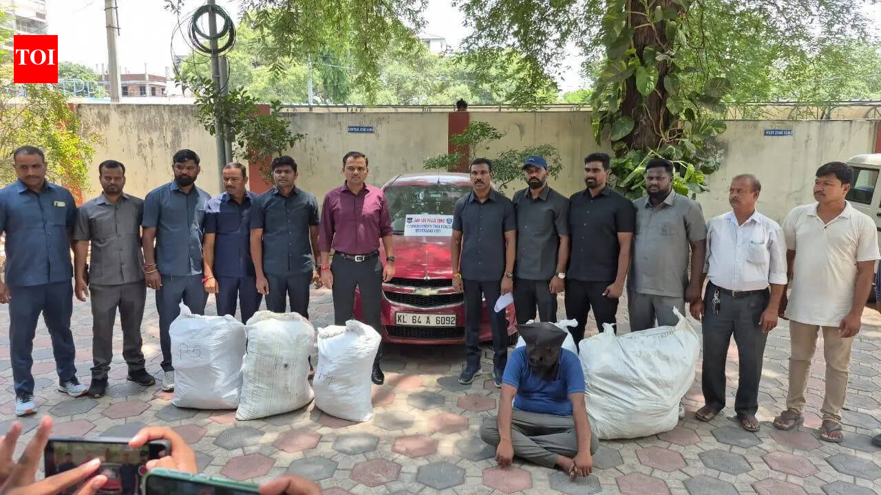 Suspended CISF cop arrested with 158 kg ganja