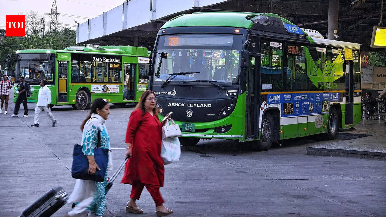 Luxury buses, e-fleet push, smart stops: Chandigarh’s transit overhaul begins