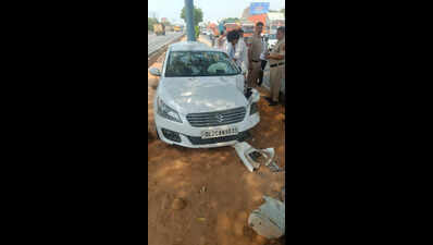 Woman on way to get dialysis dies as truck rams into car on NH-8