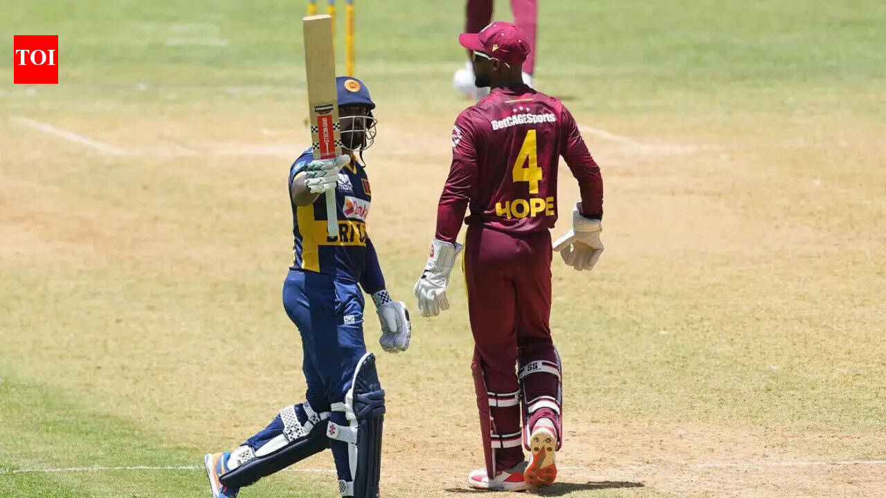 1st ODI: Nissanka, Mendis shine as SL beat Windies by 41 runs