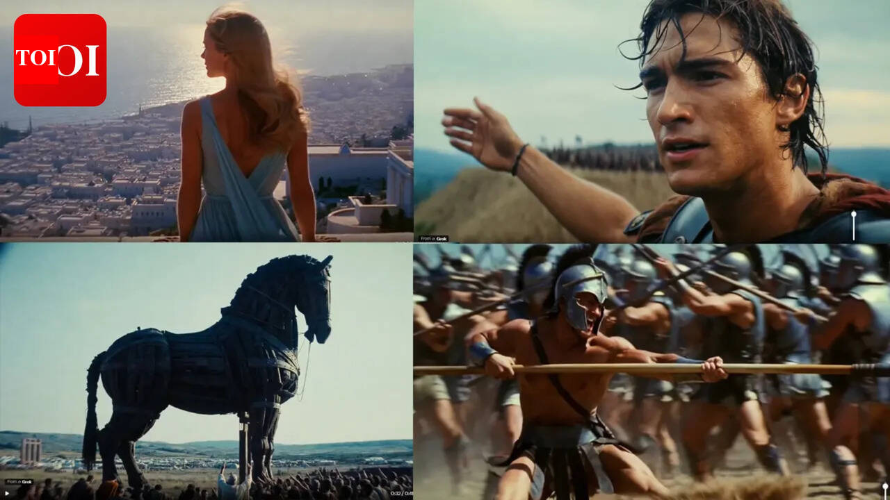 Elon Musk shares AI-generated 'Iliad' trailer amid controversy over Christopher Nolan's 'The Odyssey'; of