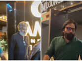 SS Rajamouli watches 'Peddi' in Hyderabad; Director attends Ram Charan film with family; Sandeep Reddy Vanga joins