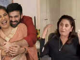 Archana Puran Singh gets teary-eyed as she reads her son Aaryamann&rsquo;s emotional essay from his school days; Parmeet Sethi reacts