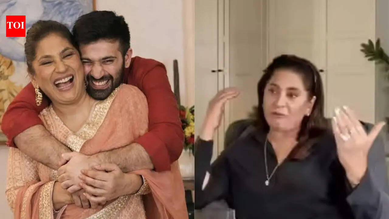 Archana Puran Singh gets teary-eyed as she reads her son Aaryamann’s emotional essay from his school days