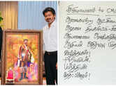 R Parthiban meets Vijay; Actor gifts special framed photo