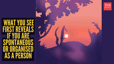 Optical illusion personality test: Trees or face? What you see first reveals if you are spontaneous or organised as a person