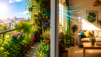 Can a balcony garden really reduce indoor heat? Here's what the science says