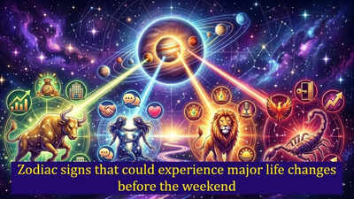 Zodiac signs that could experience major life changes before the weekend
