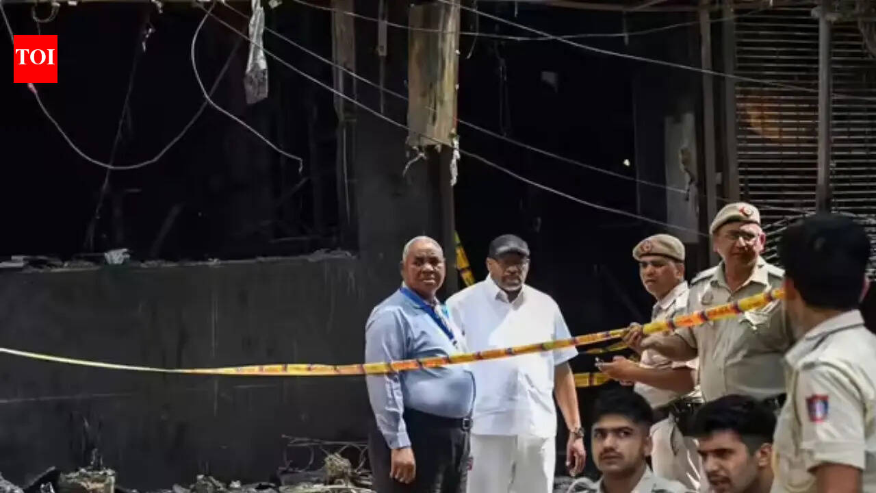 Delhi hotel inferno: 50-60 mobile phones, 30 passports recovered from burnt Malviya Nagar B&B facility