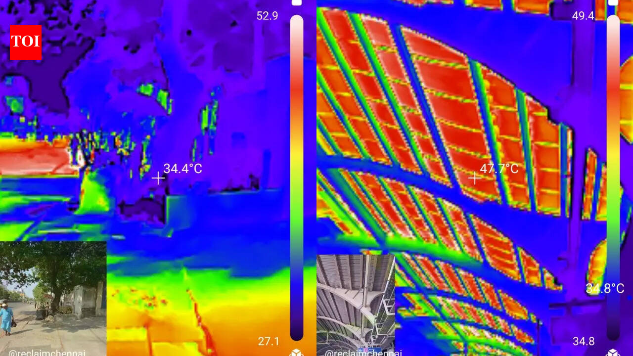 Sizzling at 60°C: Thermal scans reveal Chennai’s real heat