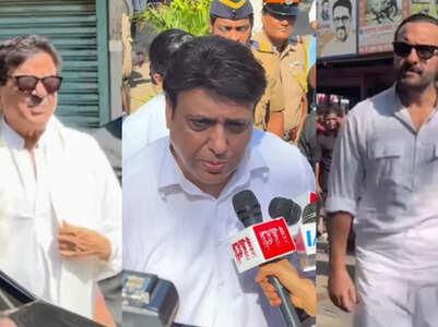 Saif, Govinda, Varun Dhawan, Shatrughan Sinha: Celebs at Pahlaj Nihalani's funeral