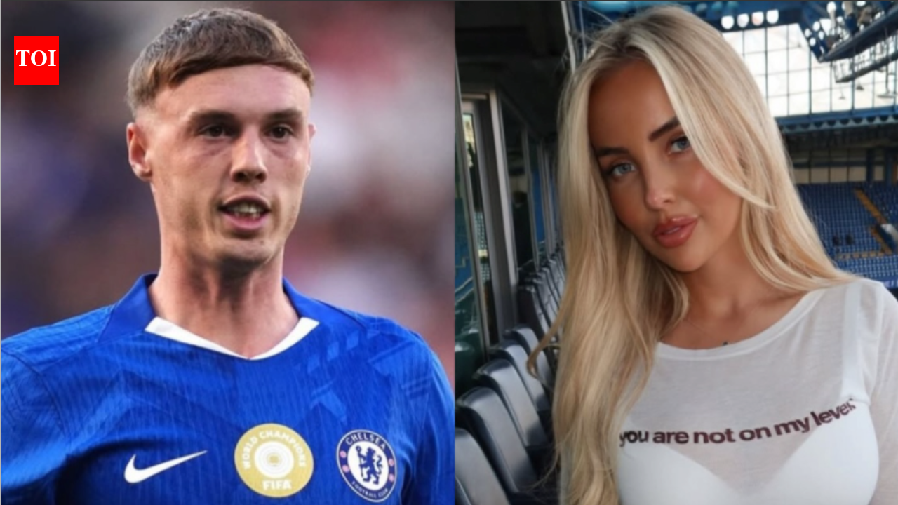 Cole Palmer parties with Love Island beauties in girlfriend Olivia Holder’s absence after shocking England FIFA World Cup squad snub