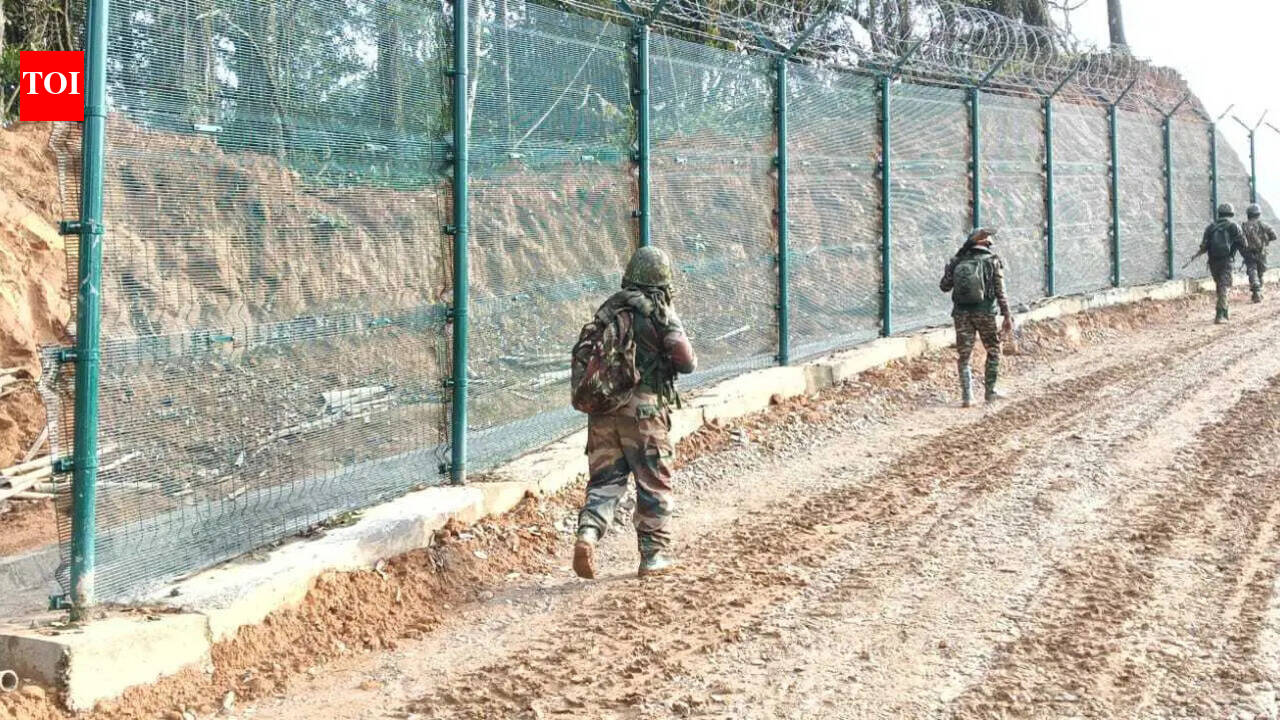 India-Myanmar Border Fencing underway at Pangsau Pass