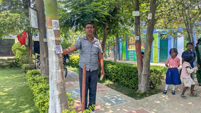 Chatra school trees speak through QR codes
