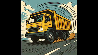 Motorcyclist killed after being run over by tipper truck