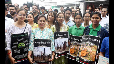 Residents protest proposed felling of 700+ trees for Kimadi-Mussoorie road widening
