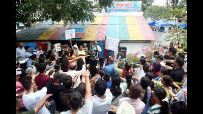 Residents protest proposed felling of 700+ trees for Kimadi-Mussoorie road widening