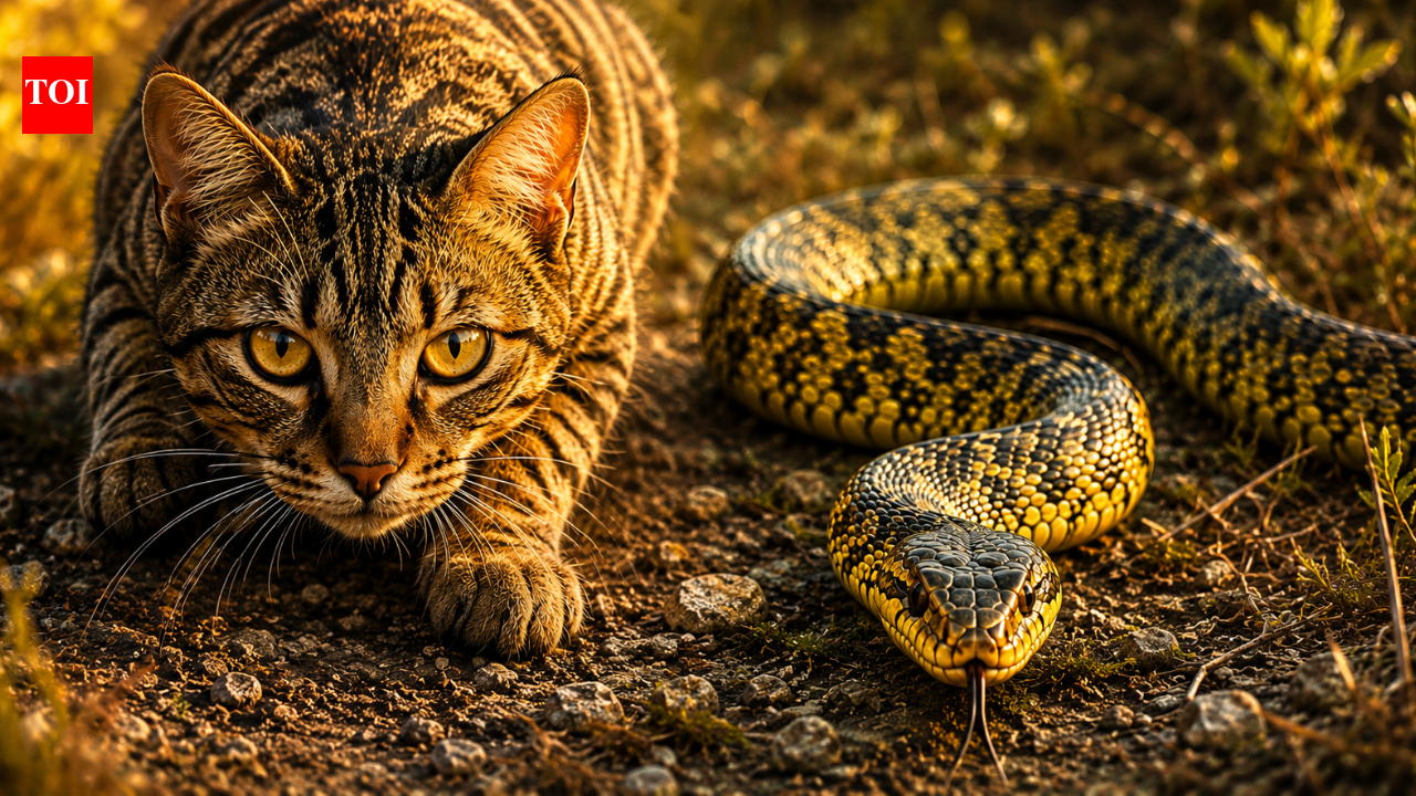 Cats and snakes have more in common than you think: Surprising similarities between two of nature's most efficient predators