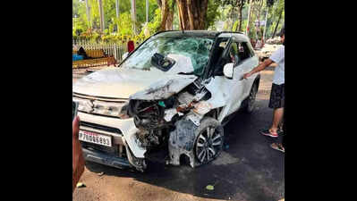 SP youth wing functionary killed as car rams tree