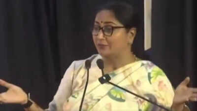 'Water evaporates on the way': Delhi CM Rekha Gupta's remark on water shortage sparks row— video