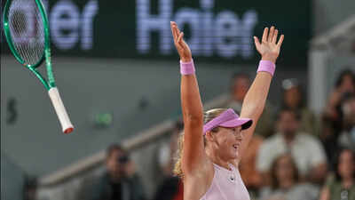 Mirra Andreeva secures French Open final berth, teenager sets up clash with Polish qualifier Maja Chwalinska
