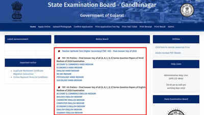 TAT HS 2026 final answer key out at sebexam.org; SEB Gujarat result expected soon