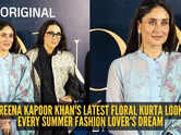 Kareena Kapoor Khan proves a simple floral kurta can look more expensive than couture