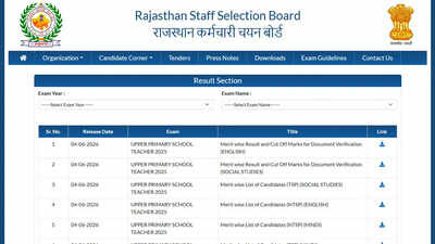 REET Mains Result 2026 and cut-offs released at rssb.rajasthan.gov.in; download 3rd Grade scorecard PDF here