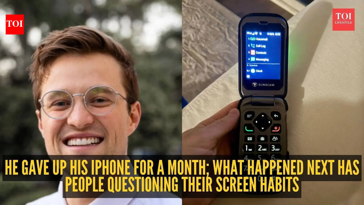 Man dumps his iPhone for a flip phone for 30 days, says ‘I’m using my brain more now’