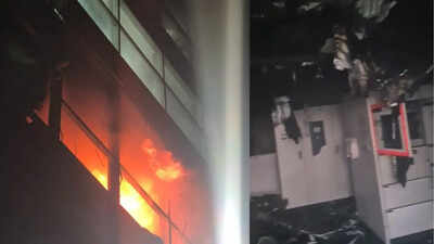 Fire breaks out at Tata Communications office in Delhi's Greater Kailash