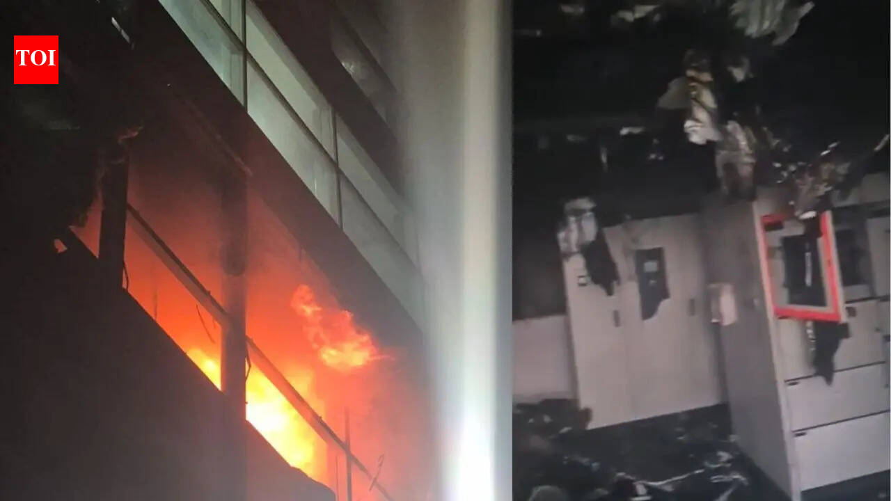 Fire breaks out at Tata Communications office in Delhi's Greater Kailash