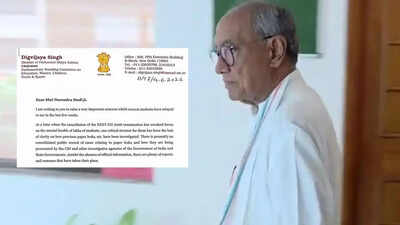 Congress MP Digvijaya Singh seeks white paper on NTA exam irregularities; writes to PM Modi