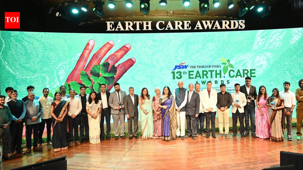 JSW–The Times of India Earth Care Awards Recognises Champions of Climate Action and Sustainability