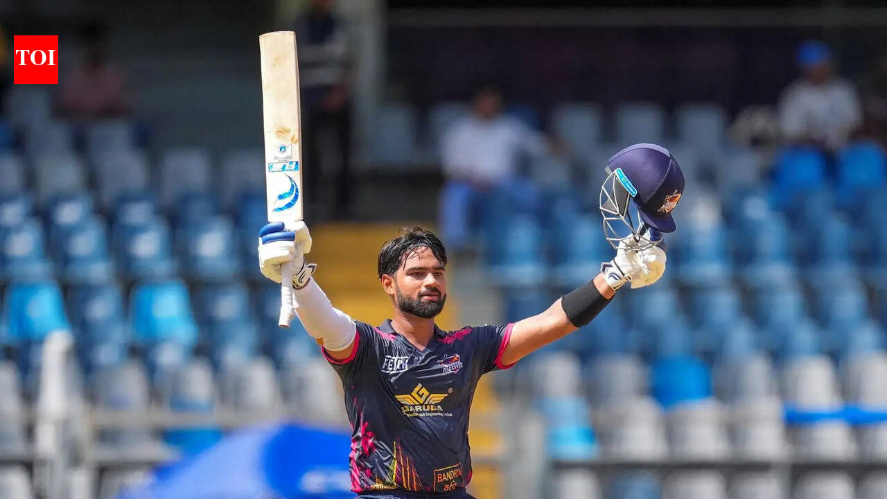Skipper Suved Parkar’s fastest ton not enough as Rahane’s Panthers edge Blasters in Super Over thriller in Nuvama Private T20 Mumbai League 2026