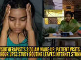 &lsquo;Didi break lete bhi ho ya nahi&rsquo;: Physiotherapist's 3:50 am wake-up, patient visits and 12-hour UPSC study routine leaves internet stunned