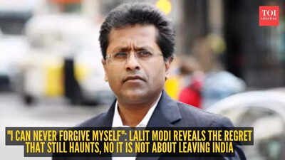 "I can never forgive myself": Lalit Modi reveals the regret that still haunts him more than leaving India