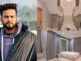 Elvish Yadav&rsquo;s lavish 4-floor mansion: Bollywood-inspired grand staircase, private lift, walk-in wardrobes, and more