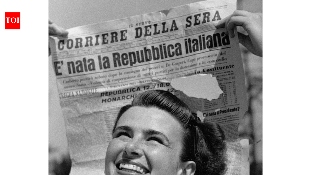 In 1946, this smiling woman became the face of Italy’s republic, but her name was forgotten