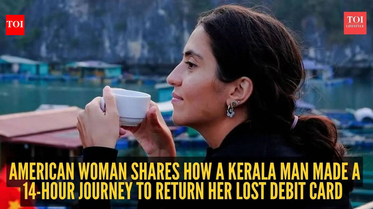 American woman shares how a Kerala man made a 14-hour journey to return her lost debit card